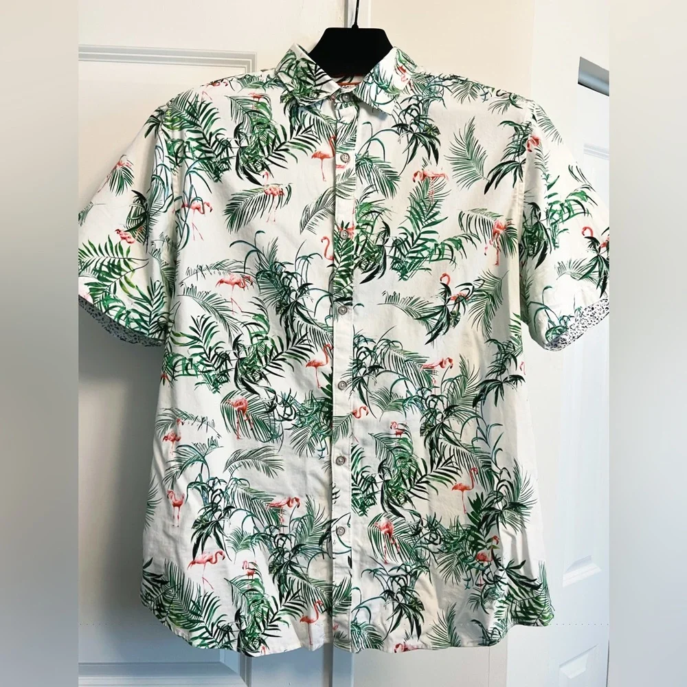 Ricky & Micky Men’s Casual Button Up Shirt XL- SlimFit - Picture 2 of 9